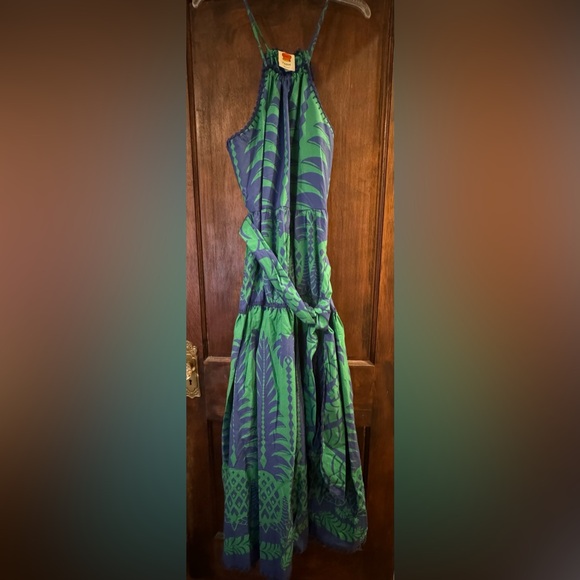 Farm Rio Blue Pineapple Dress Size XL - Picture 3 of 5